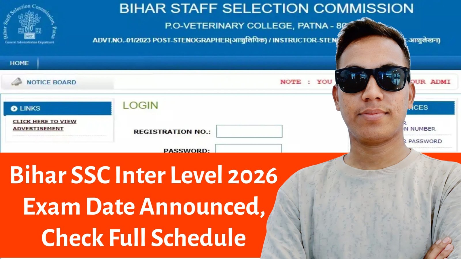 Bihar SSC Inter Level 2026