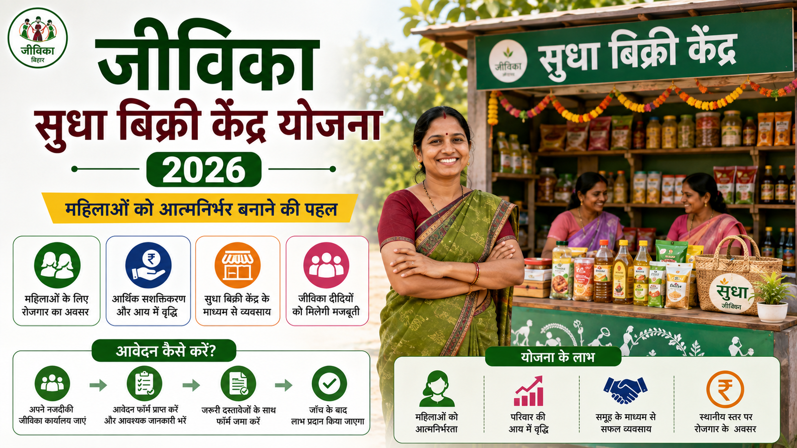 Jeevika Sudha Bikri Kendra Yojana 2026