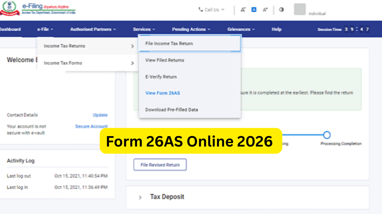 Form 26AS Online 2026