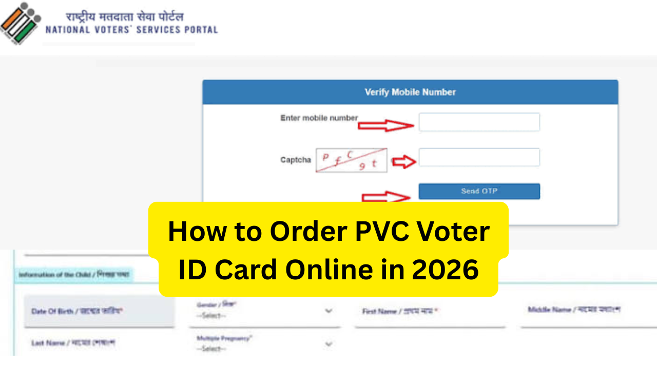 How to Order PVC Voter ID Card Online in 2026
