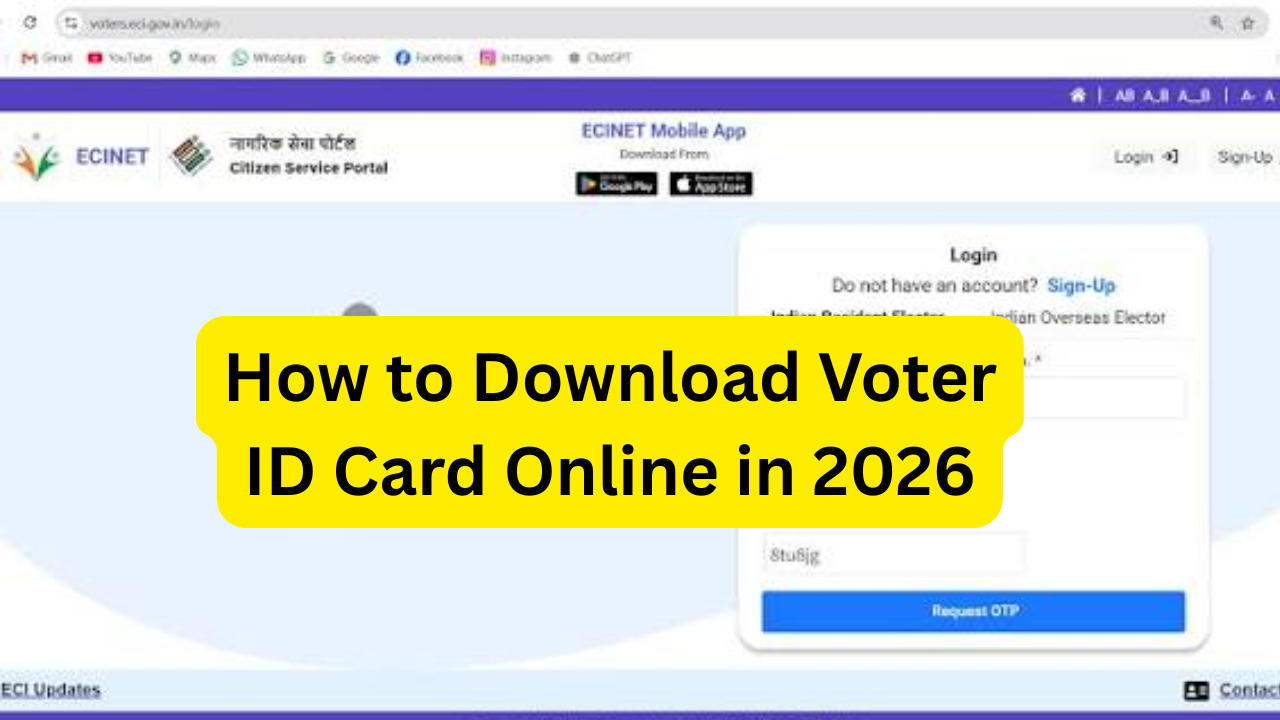 How to Download Voter ID Card Online in 2026