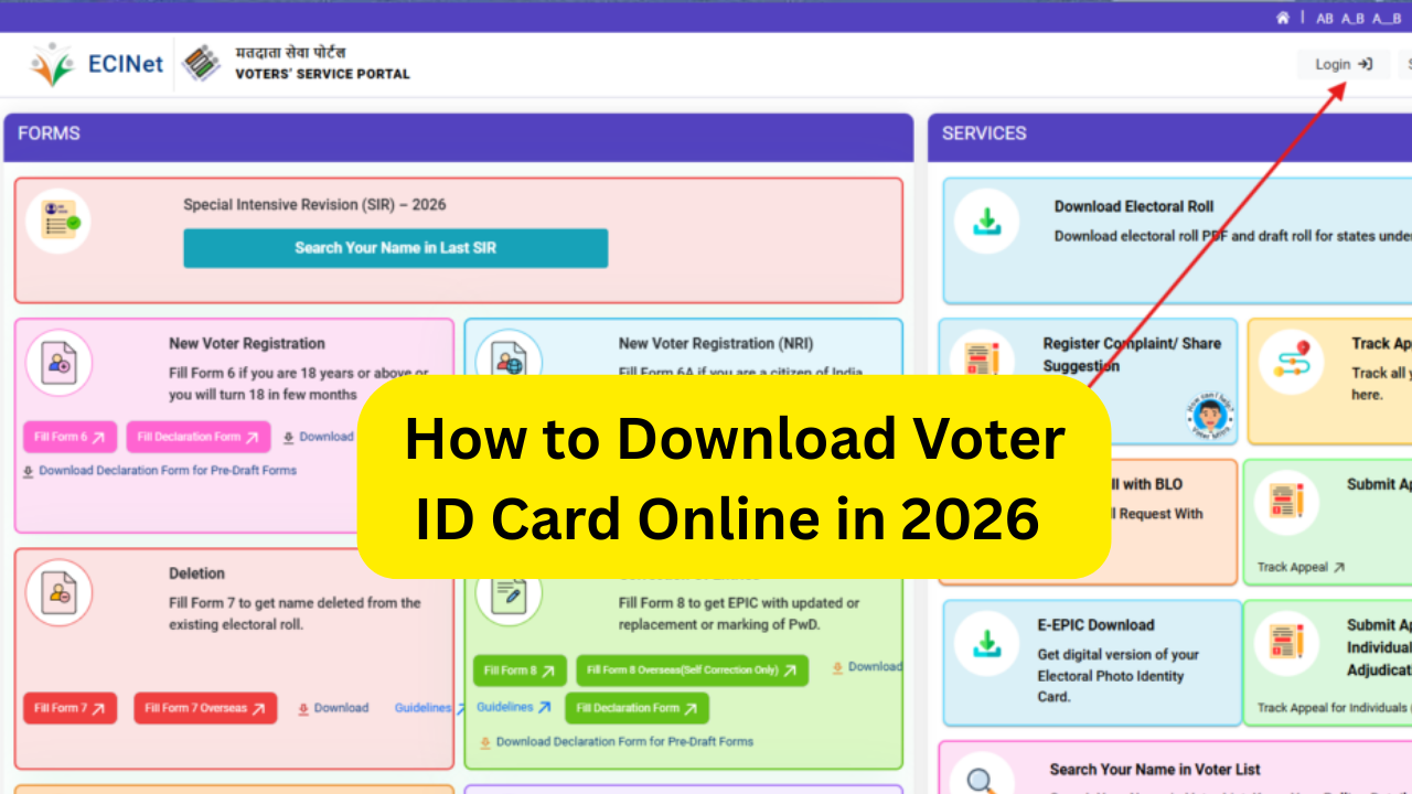 How to Download Voter ID Card Online in 2026