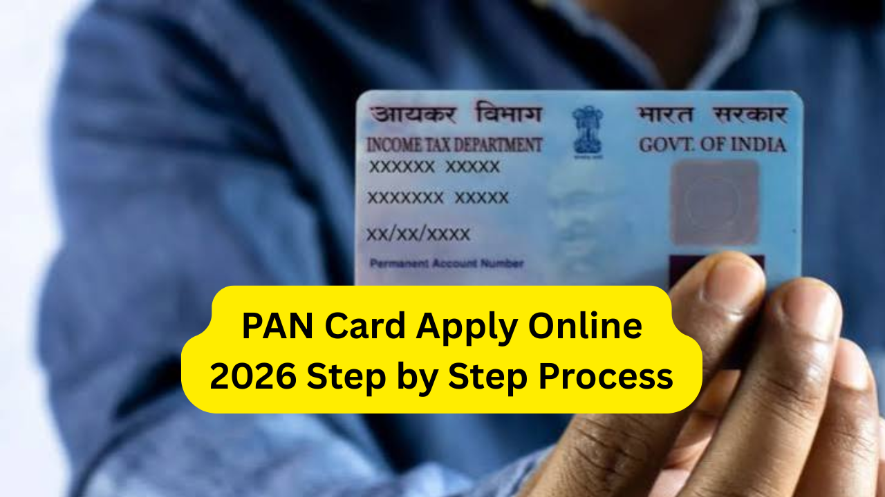 PAN Card Apply Online 2026 Step by Step Process